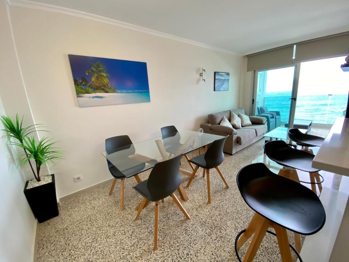 Hermoso Edificio Frente Al Mar Con Gran Terraza Y Hermosas Vistas Las Palmas Buitenkant foto