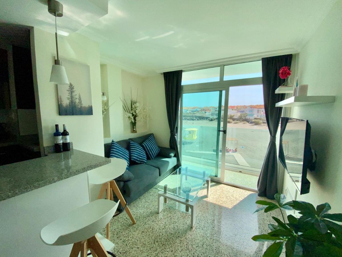 Hermoso Edificio Frente Al Mar Con Gran Terraza Y Hermosas Vistas Las Palmas Buitenkant foto